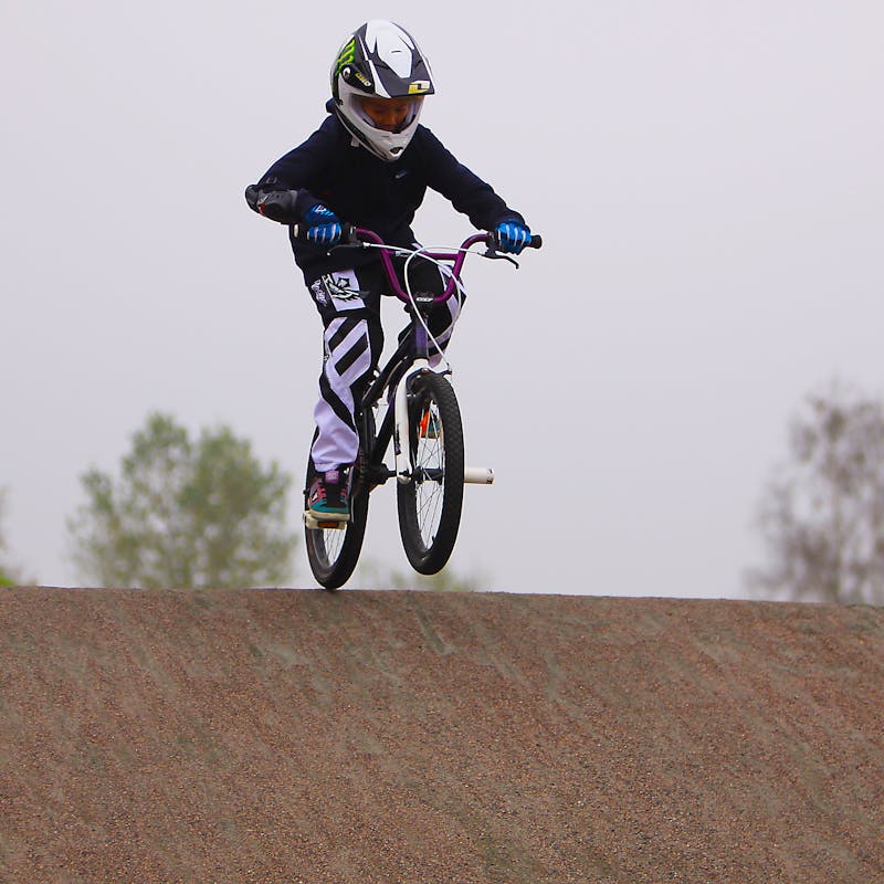 BMX Racing action shot
